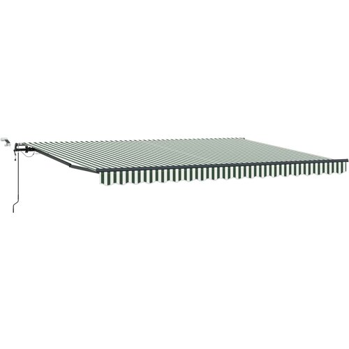  Tkanina za tende s Zelena i bijela 450 &amp;times; 300 cm Poliester Slike
