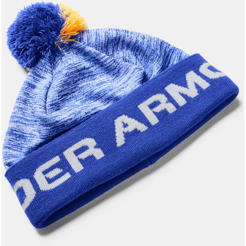 Under Armour Cap Boy&amp;#039;s Gametime Pom Beanie-BLU - Guys Slike