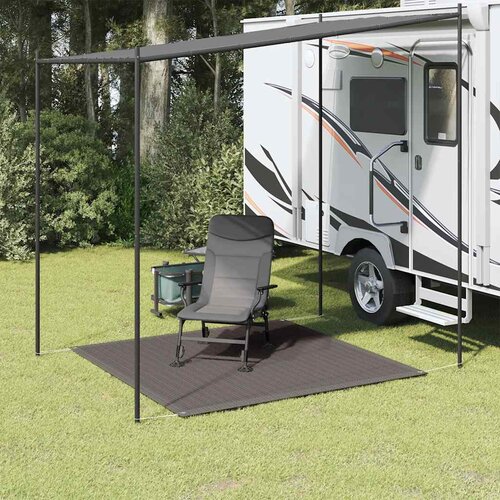  Tepih za šator 250 x 250 cm antracit HDPE Cene