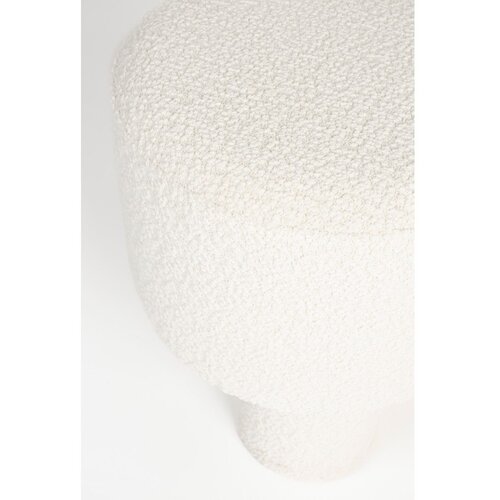 White Label bel tabure iz tkanine boucl&amp;eacute; marcos &amp;ndash; Slike