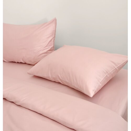Esens Home Esens Komplet posteljine, Pamuk Saten, 180&amp;times;200cm, 4 dela, Roze Slike