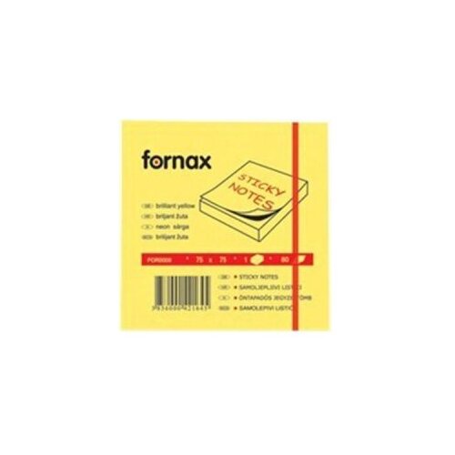  POSTIT ŽUTI 75X75 FORNAX 450L Slike