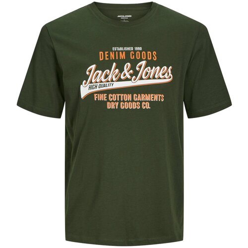 Jack & Jones Muška majica 12254862, Maslinasta Slike