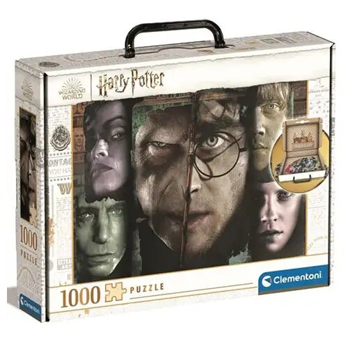 Clementoni 1000-delna sestavljanka v kovčku Harry Potter in temni gospodar - Cene