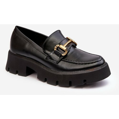 Kesi Women's loafers with black Peuria embellishment Slike