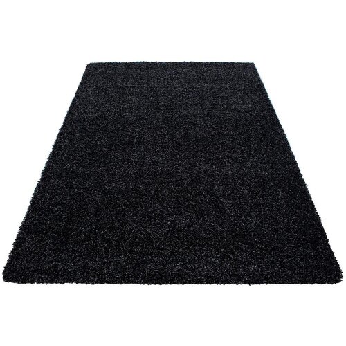 Novel Preproga Z Visokim Florom Life, Antracit, 80x150cm Slike
