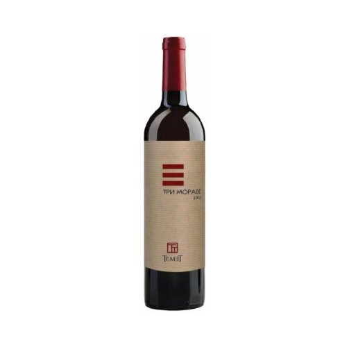 Temet tri morave crveno vino 750ml staklo Slike