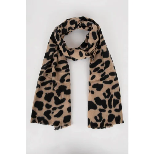 Defacto Women's Leopard Print Scarf