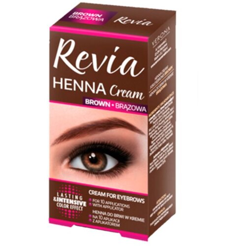  REVIA - Kana za obrve 10ml, BROWN Cene