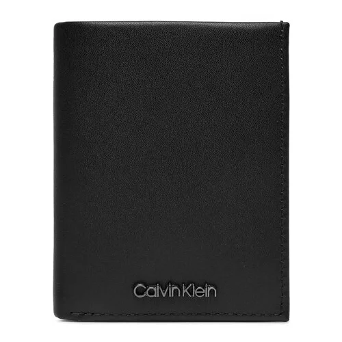 Calvin Klein Velika moška denarnica Ck Set Bifold 6Cc W/Coin K50K511284 Črna