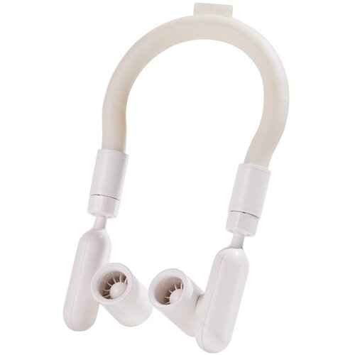 INF Osebni vratni ventilator z ledenim obročem, 2000mAh, 360&deg; nastavljiv White, (5000310117) Cene