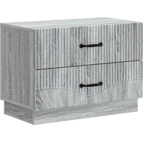  Noćni ormar Siva sonoma 62 x 34,5 x 44,5 cm Konstruirano drvo Cene