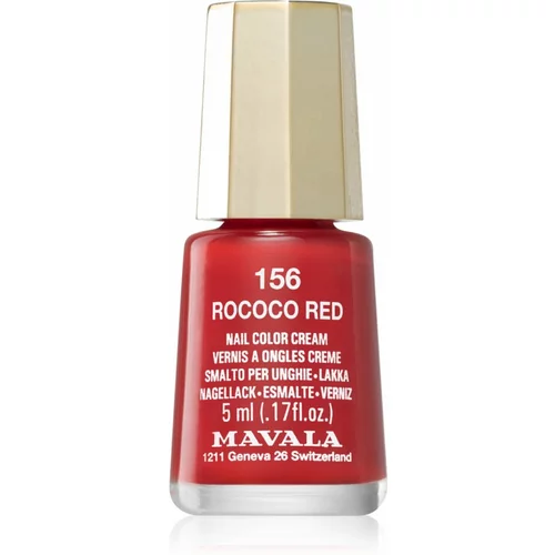 MAVALA Mini Color lak za nokte nijansa 156 Rococo Red 5 ml