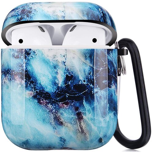 Venisymlis Trden ovitek za slu&amp;scaron;alke AirPods 1/2 z obeskom za ključe, ovitek, odporen na udarce, proti izgubi, (22102397) Slike