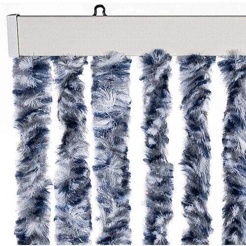 VidaXL Zastor protiv insekata plavo-bijeli 56 x 200 cm &amp;scaron;enil Slike