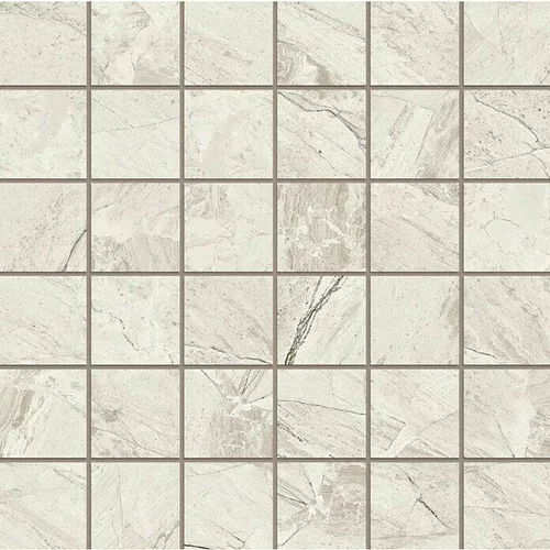 La Platera Mozaik pločica Earthsong White (30 x 30 cm, Natur, Rektificirana)