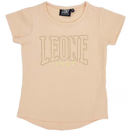 Leone 1947 Majice s kratkimi rokavi Girl T-Shirt Short Sleeves Chic Gold Rumena Cene