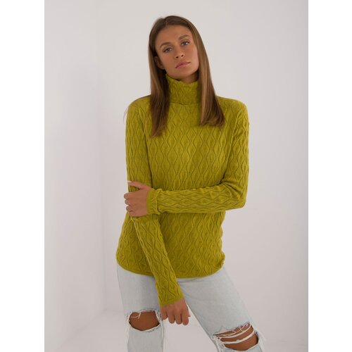Wool Fashion Italia Sweater-AT-SW-2334-2.61-olive Slike