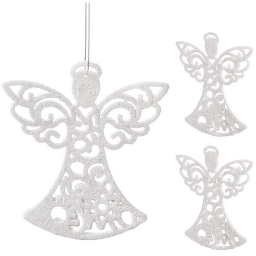  Set Ukrasa za Božićno Drvce - Anđeli 10 cm, 3 komada Cene
