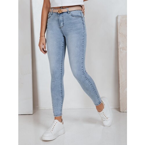 DStreet Jeansy damskie push up jasnoniebieskie Slike