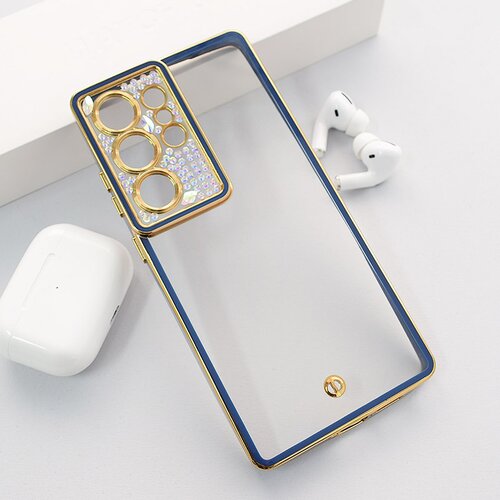  Maska za Samsung S25 Ultra/ S938B Luxury Crystal Clear plava Cene