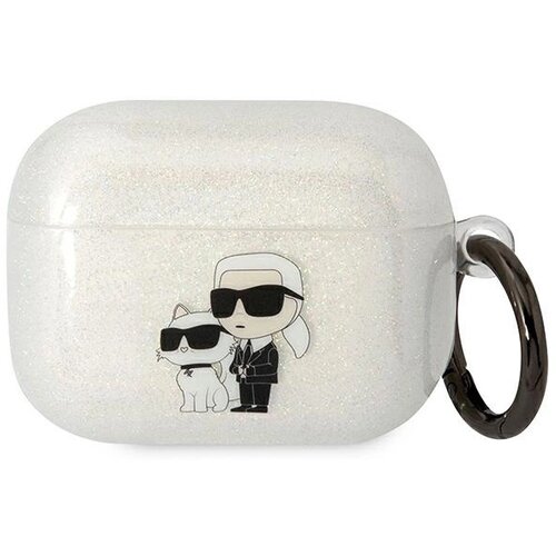 Karl Lagerfeld GLITER CASE PROZOREN OVITEK ZA AIRPODS PRO, (22006377) Slike