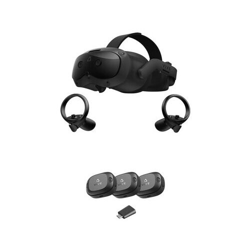 HTC VIVE Focus Vision VR Headset with Ultimate Tracker 3+1 Kit (Consumer Edition) Slike