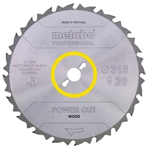 Metabo list kružne pile/cirkulara 400X30 POWER CUT WOOD – PROFESSIONAL 628019000 Cijene