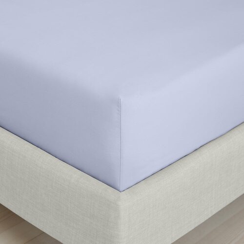 Bianca Plahta s gumom od pamučnog perkala u boji lavande 185x200 cm Cotton Percale – Cijene