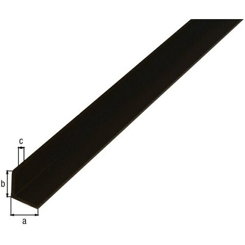 Alberts Rubni profil (D x Š x V: 2.600 x 10 x 10 mm, Jednakokrako, PVC) Cijene
