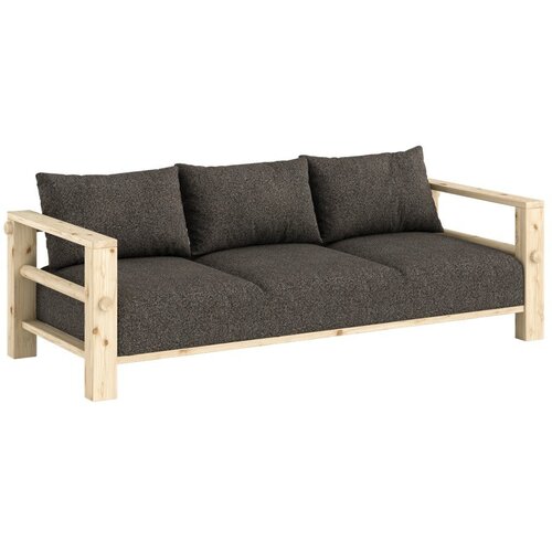 Karup Temno siva sedežna garnitura 225 cm Bare &ndash; Cene
