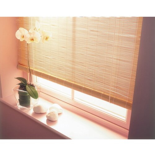 Gardinia bambusov rolo v naravni barvi 140x160 cm &amp;ndash; Slike