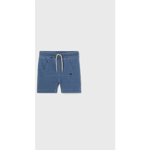 Mayoral Kratke hlače iz tkanine 1292 Mornarsko modra Regular Fit