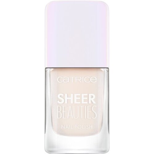 Catrice Sheer Beauties Nail Polish lak za nohte s prosojnim učinkom 10.5 ml Odtenek 010 milky not guilty Cene