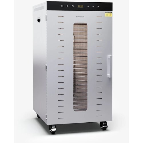 Klarstein MasterJerky 350, sušilnik, moč 2 000 V, temperaturno območje 30 - 90 °C, 24-urni časovnik, nerjaveče jeklo Cene