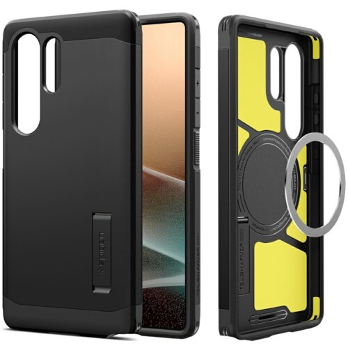 Spigen Tough Armor MagSafe silikonski ovitek odporen na udarce za Samsung Galaxy S25 Ultra 5G Slike