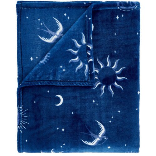 Sassy B Plavi prekrivač od mikropli&amp;scaron;a 200x240 cm Astrology &amp;ndash; Slike
