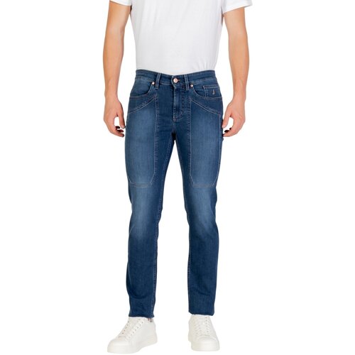 Jeckerson Kavbojke slim JOHN 5 TASCHE TOPPA JUPPA077JOHN001 DNDTFDENI043 U012 D111 Modra Slike