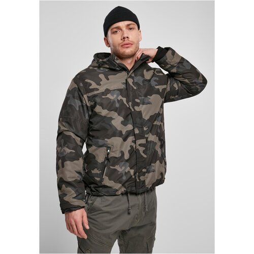 Brandit Windbreaker with darkcamo front zipper Slike
