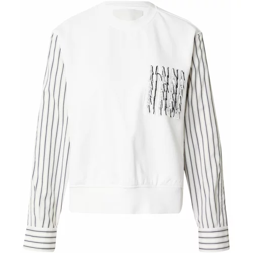 3.1 Phillip Lim Sweater majica crna / prljavo bijela