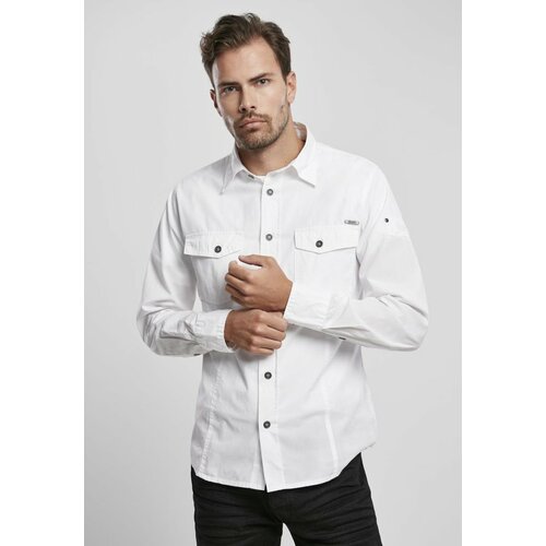 Urban Classics slim worker shirt white Slike