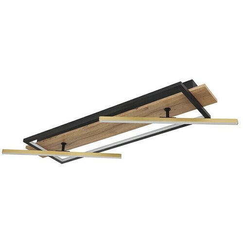 Globo LED stropna svjetiljka Beatrix (32 W, Topla bijela, Crna, D x Š x V: 815 x 405 x 90 mm) Cijene