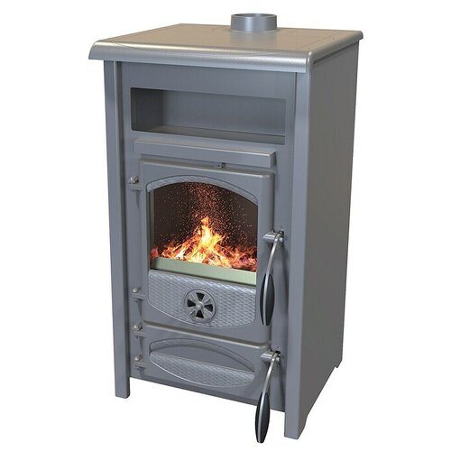  Kamin na drva Thalia Luna T (9,7 kW, Siva) Slike