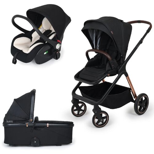Jungle kolica za bebe 3u1 Lumi Black, 0m+ Cene