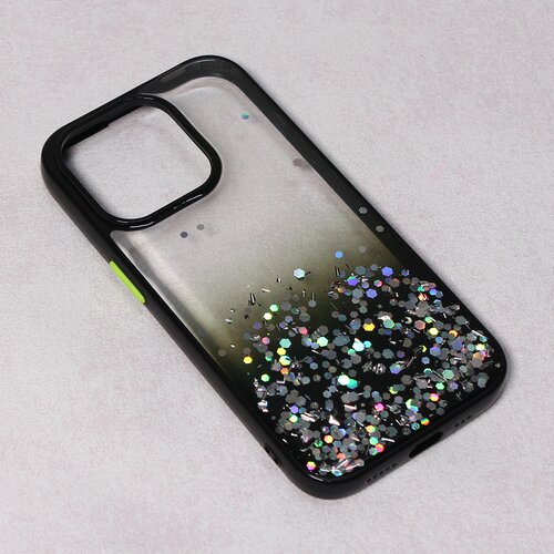 Telempire Maska za iPhone 14 Pro 6.1 Frame Glitter crna Cene