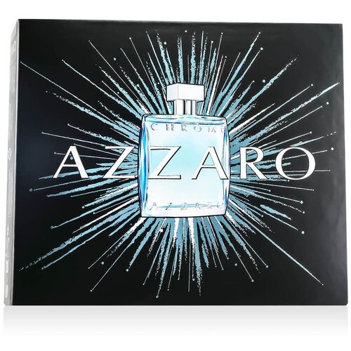 Azzaro Chrome set: Eau de Toilette 50 ml + gel za tu&amp;scaron;iranje 75 ml Slike