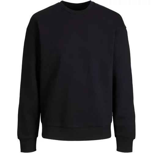 Jack & Jones Plus Sweater majica 'Bradley' crna