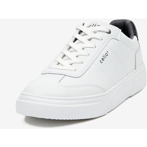 Celio White Leisure Sneakers - Men Slike