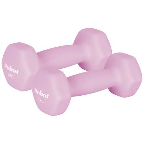 Rebel ACTIVE Neopren HEX bučice par 2x2kg RBA-2330-2 Slike