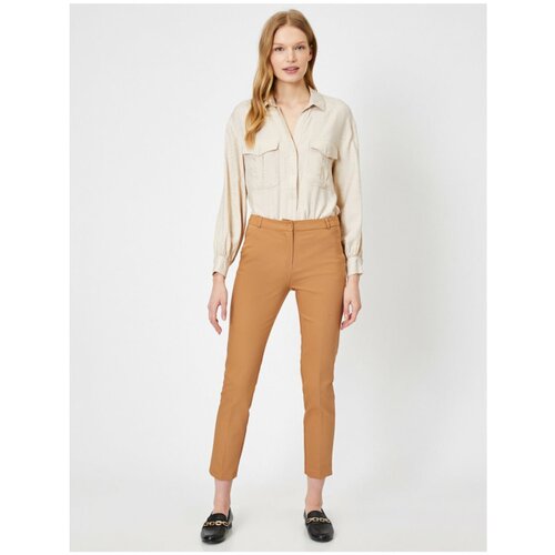 Koton Women&amp;#039;s Slim Fit Slim Fit Trousers Slike